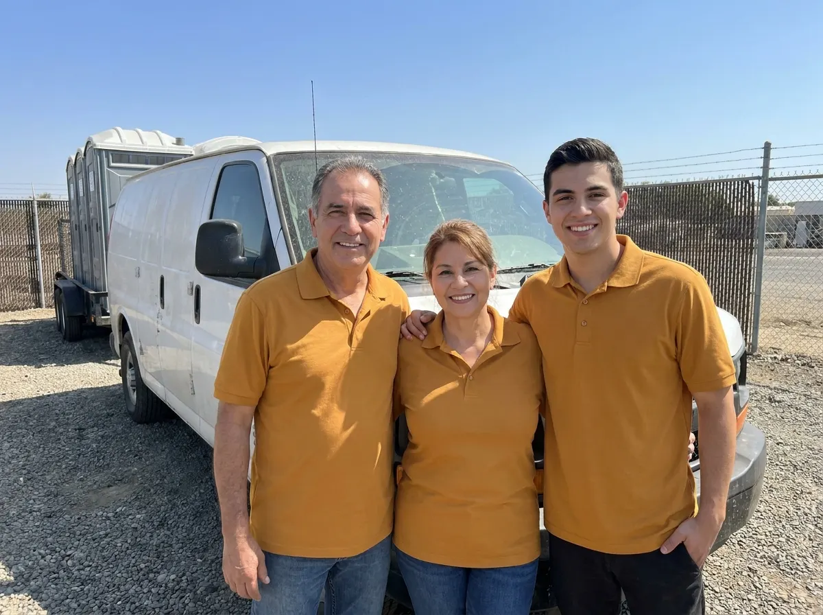The FreshQuest Mobile Toilet Hub team — porta potty rental in Fresno, CA